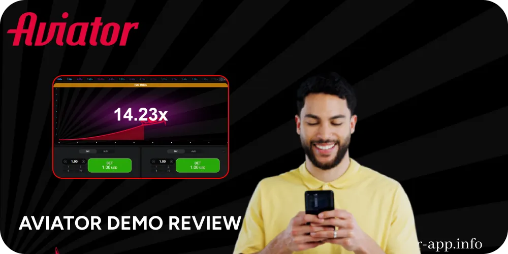 The review of the main features of Aviator demo mode