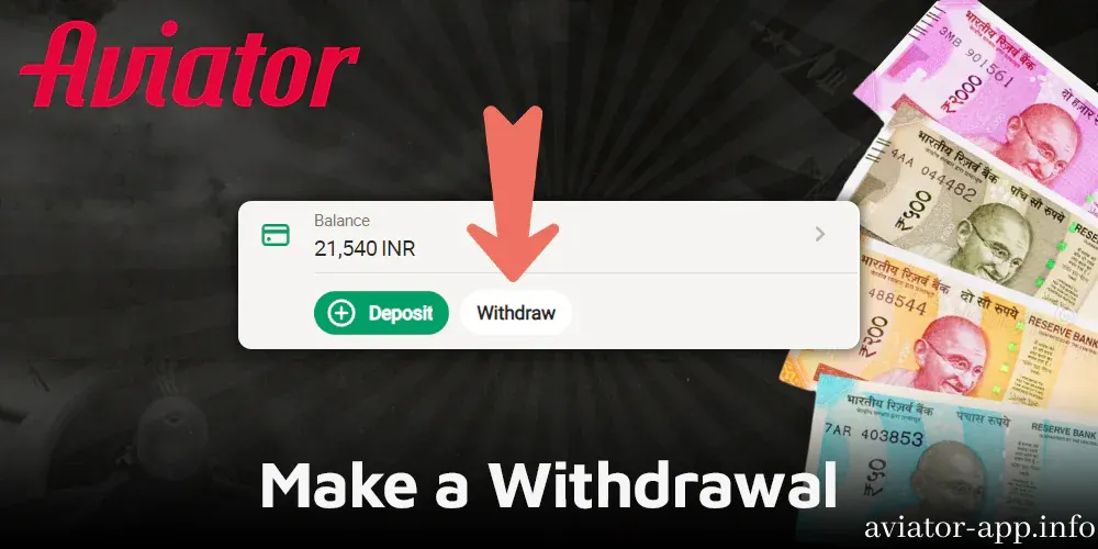 How to withdraw money from Parimatch that was won in the game Aviator